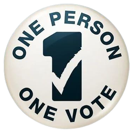 ONE PERSON, ONE VOTE